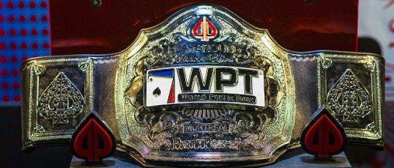 WPT champ belt